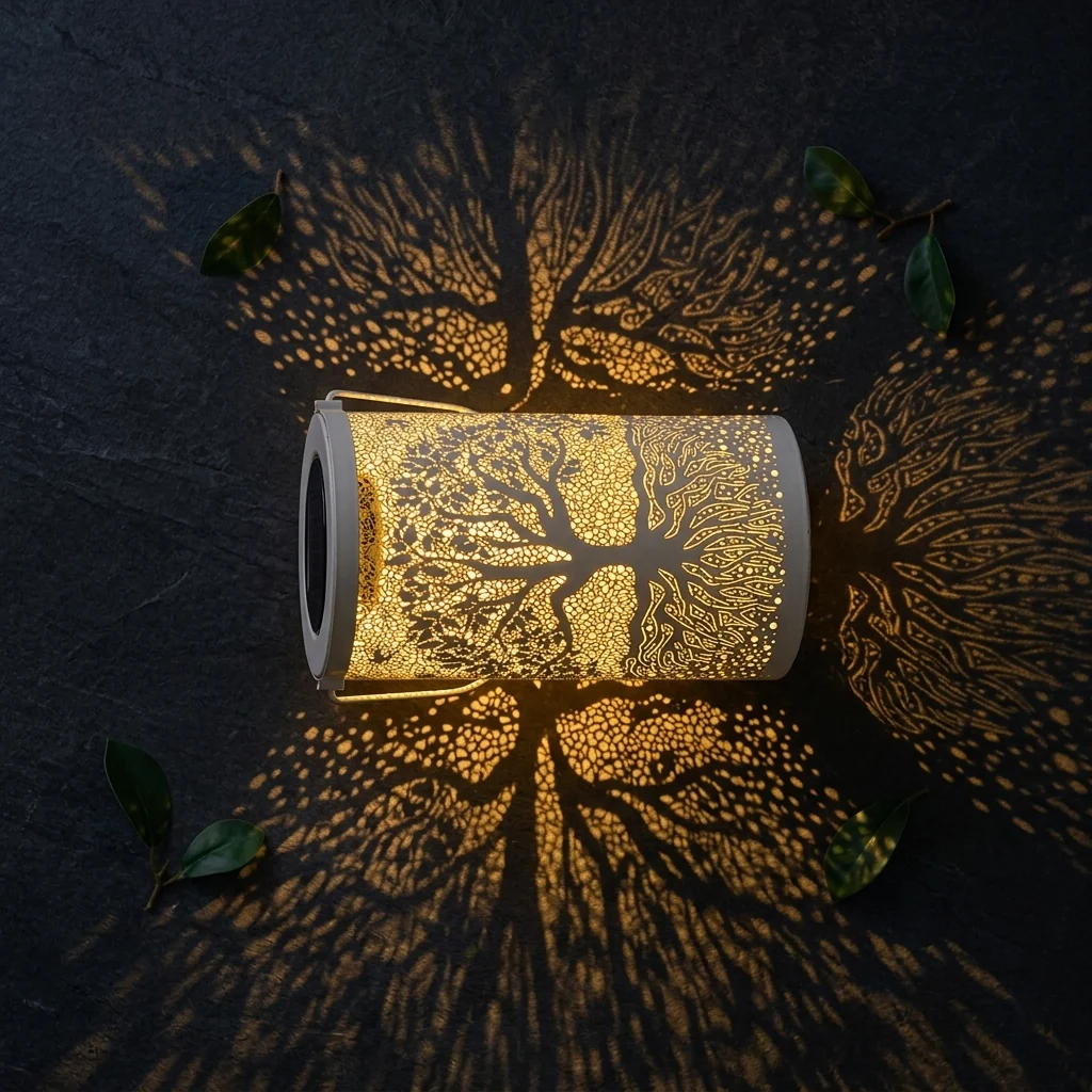Vintage Retro Solar LED Lantern