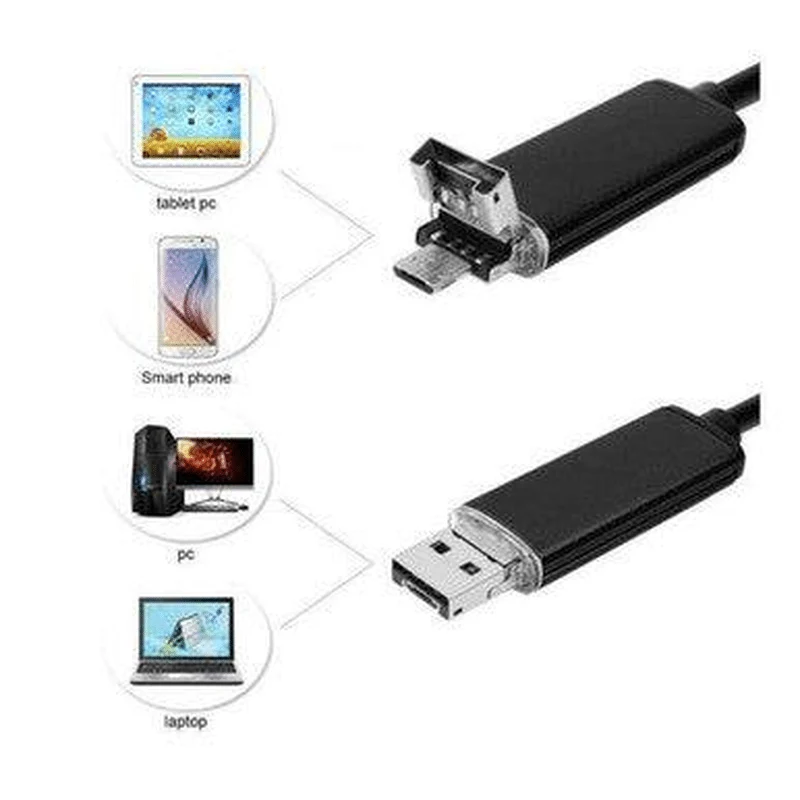 Perfect Dealz 10m Waterproof USB Inspection Endoscope Camera with LED Lights
