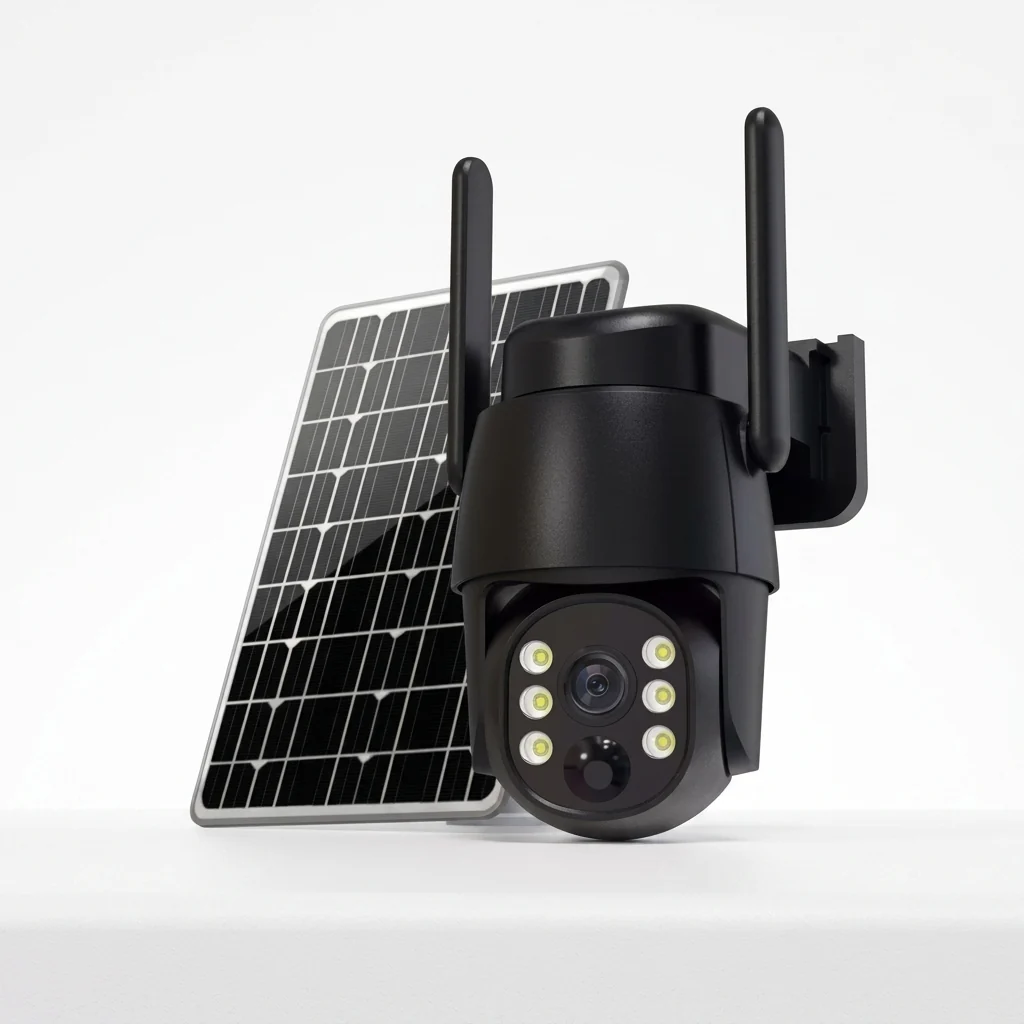 5MP Solar-Powered Wireless Security Camera – 4G Outdoor PTZ