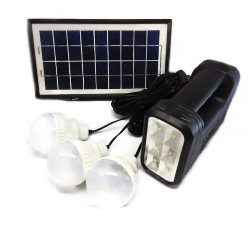 Perfect Dealz Portable Solar-Charged Light Kit System