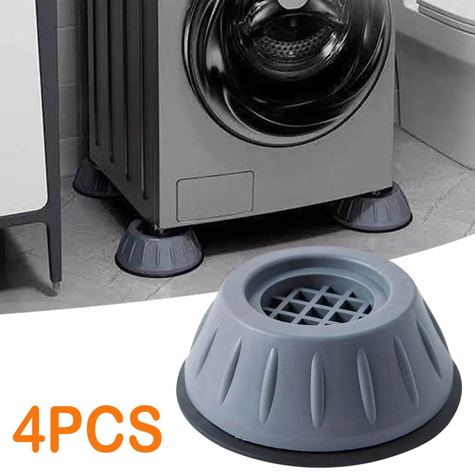 Perfect Dealz Washing Machine Foot Pads 4 Pcs Anti Vibration Pad