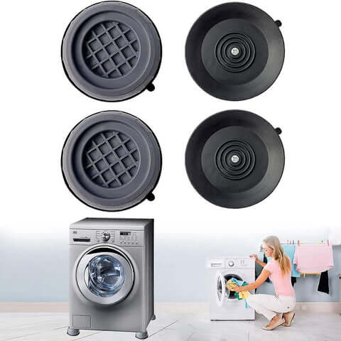 Perfect Dealz Washing Machine Foot Pads 4 Pcs Anti Vibration Pad
