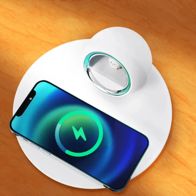 Perfect Dealz Creative 2-in-1 Wireless Charger & Night Light