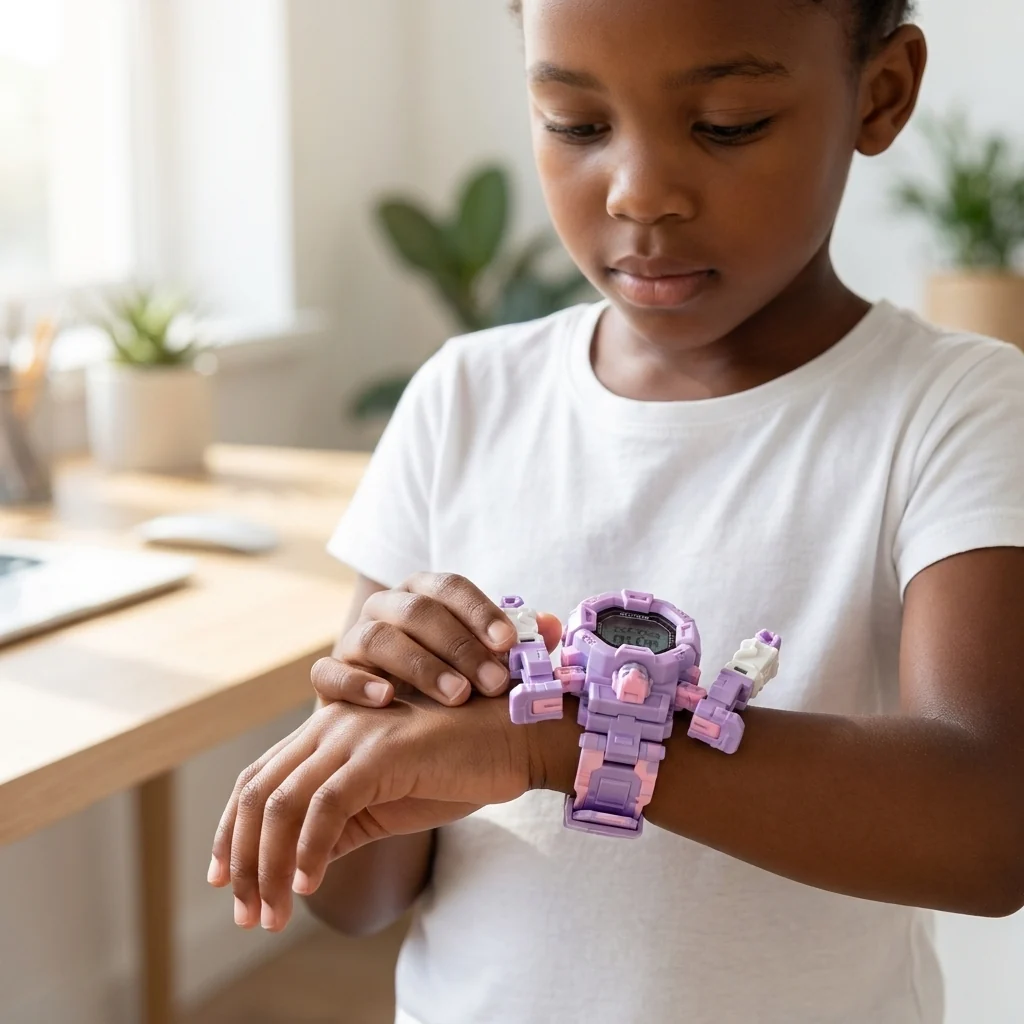 Transforming Robot Digital Watch