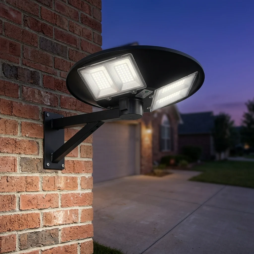 300W Solar Powered LED Flood Light Outdoor IP65 Waterproof