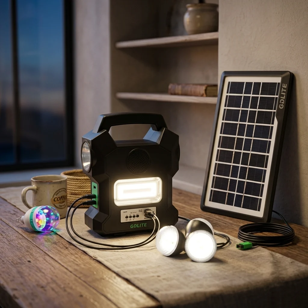 Outdoor IP65 Rechargeable Solar Light
