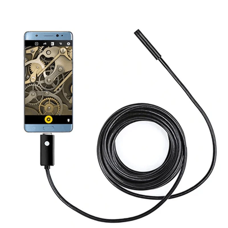 10m Waterproof USB Inspection Endoscope Camera with LED Lights