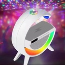 LED Disco Wireless Charger Speaker