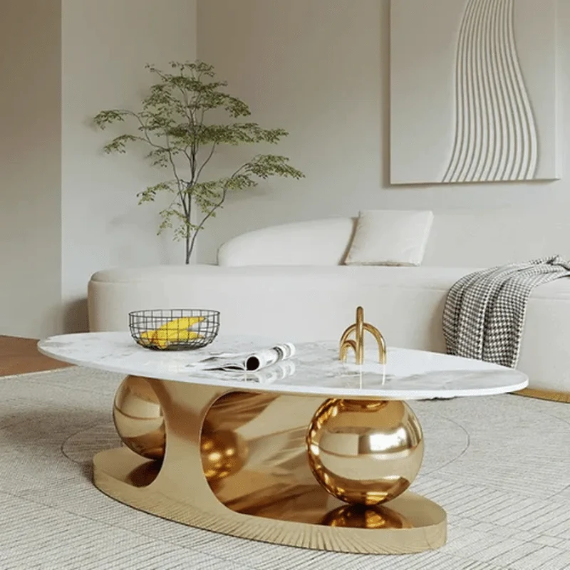 Double Sphere Coffee Table