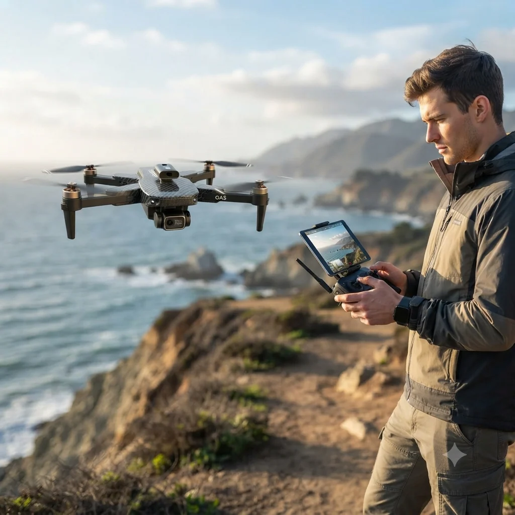 Mini HD Dual Camera Drone Rechargeable